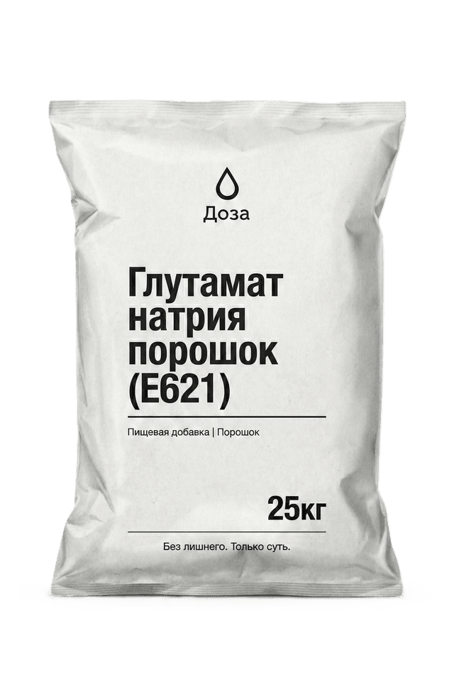 Оптовая упаковка — Глутамат натрия 25кг